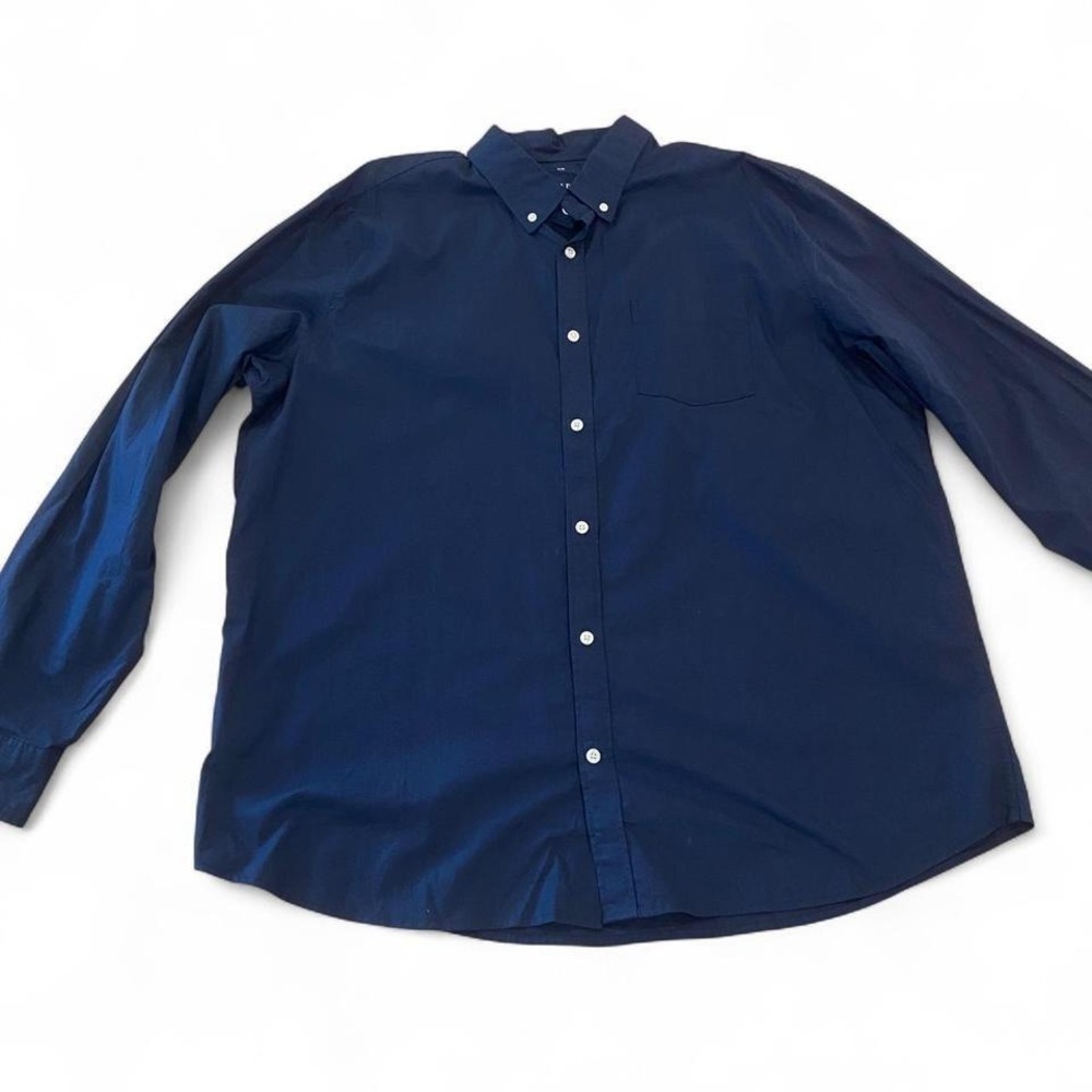 Gap Navy Blue‎ Button-Down Shirt - Size XXL